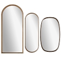 Light Luxury Mirror Mirror Done Mirror Decorative Mirror Bridgette Loki Ingrid 3d model