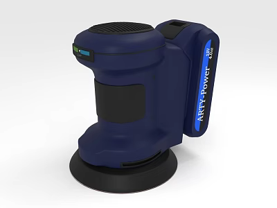 ARTH POWER Blue Handheld Electric Sander Powerful Professional Hardware Tool With Portable Design 3d model