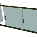 Modern Floor to Ceiling Window Design With Glass Panels And Metal Frame
