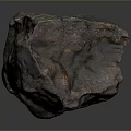 Natural Stone and Wood Material with Rustic Texture and Earthy Tones