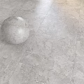 Gray Marble Wall Tile Design With Decorative Spheres In Front