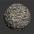 Modern Stone Rock Stone Block Appreciation Stone 3d model