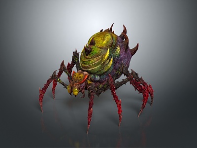 Monster Warrior Alien Monster Alien Monster 3d model