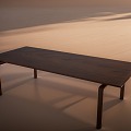 Homestay Style Table 3d model