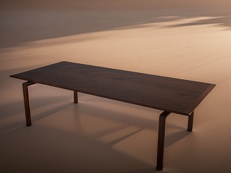 Homestay Style Table 3d model