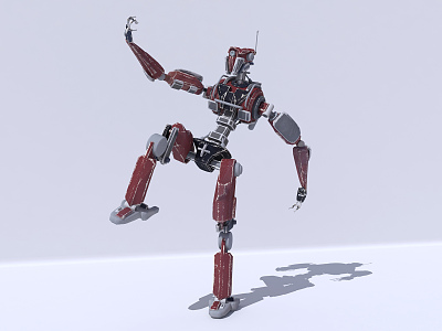 Modern Robots 3d model