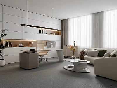 General Manager's Office Modern Office 3d model
