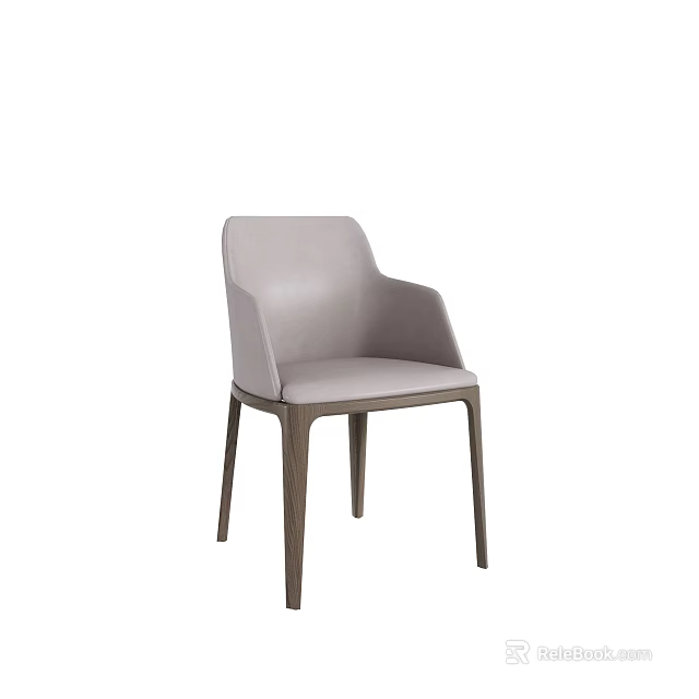 Elegant Modern Coffee Table With Wooden Frame And Soft Upholstered Top Surface 3d model