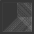 Modern Wall Design With Diagonal Stripes And Geometric Textured Patterns
