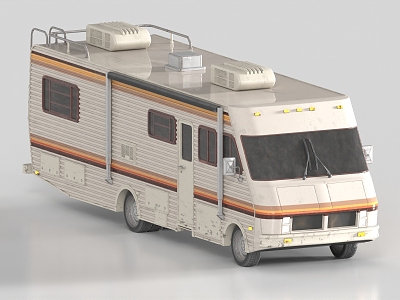 Vintage RV Vintage RV Vintage Dining Car Vintage Dining Car Vintage Dining Car 3d model