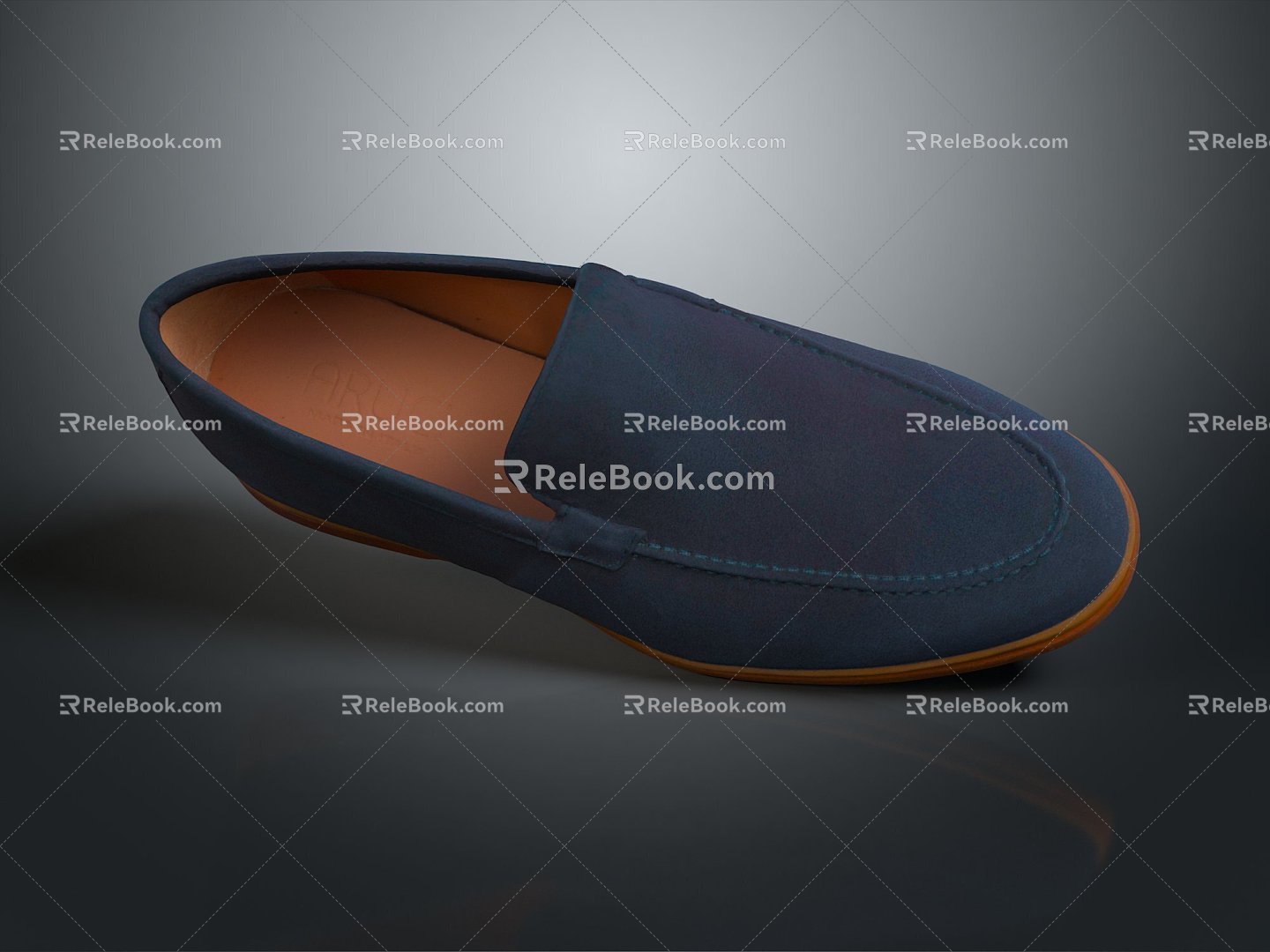 Cloth Shoes Flat Shoes Canvas Shoes Old Cloth Shoes Dad Shoes Casual Running Shoes Beans Loafers 3d model