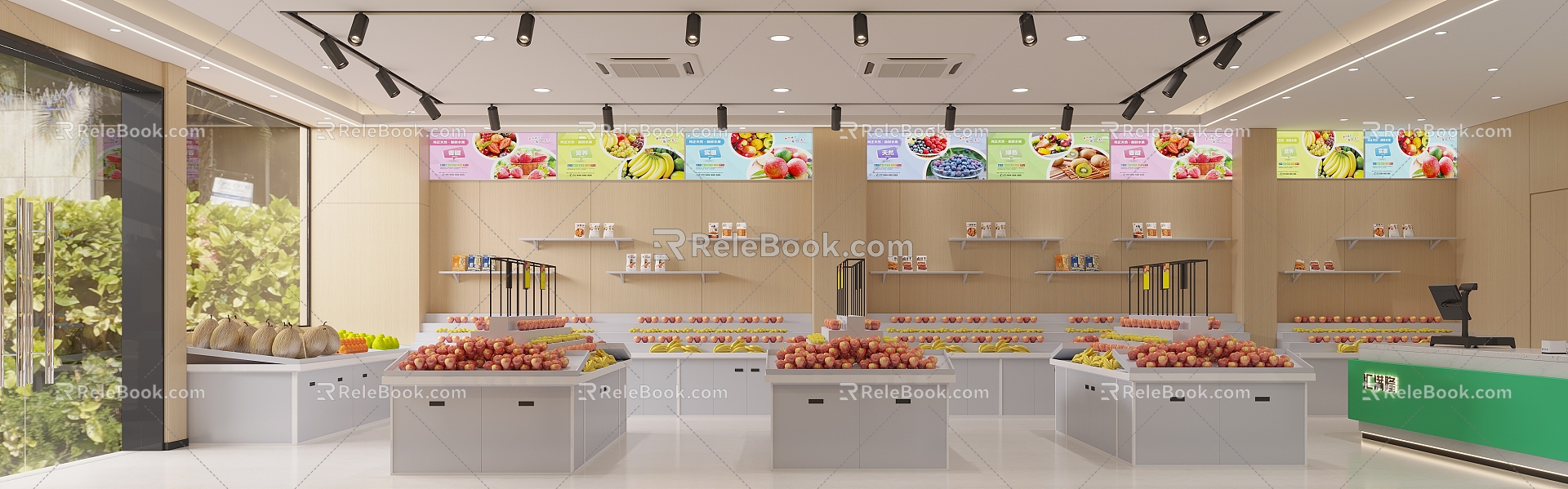 Fruit Shop 3d model