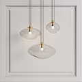 Modern chandelier combination 3d model