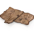 Artisan Sculpture Carving On Handcrafted Leather Sheets With Intricate Traditional Patterns