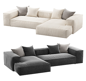 Corner Sofa Amsterdam Multiplayer Sofa Multiplayer Sofa 3d model