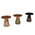 Modern round several sides several corners several combinations 3d model