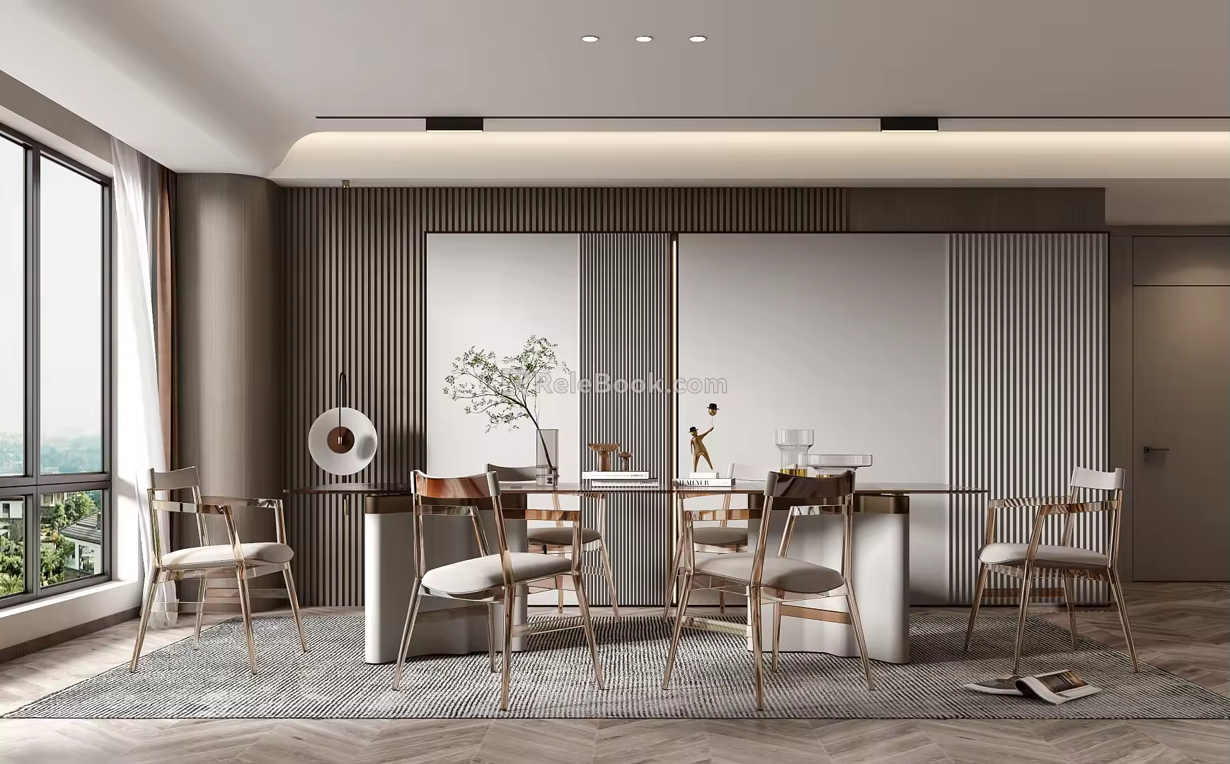 Modern Restaurant 3d model