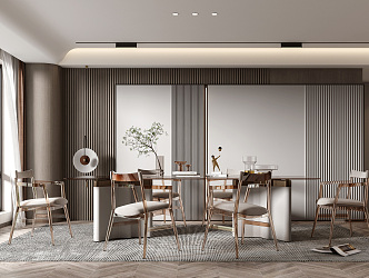 Modern Restaurant 3d model