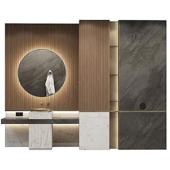 Bathroom Cabinet 3d model
