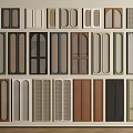 Modern And Classic Wardrobe Doors Collection With Various Designs And Colors