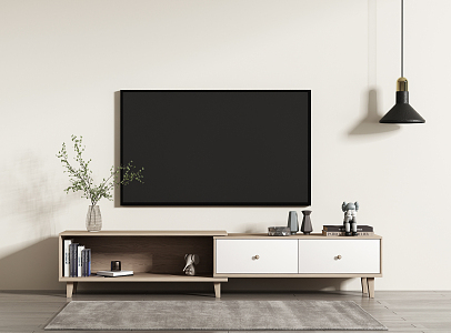 Nordic TV cabinet 3d model