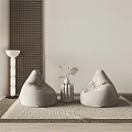 Quiet Lazy Sofa Bench 3d model