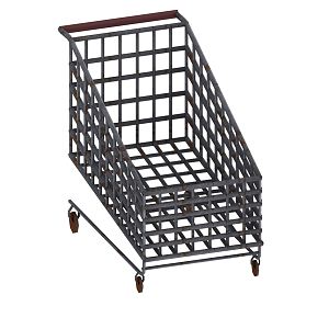 Modern Shopping Cart 3d model