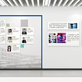 School Display Wall Featuring Teacher Student Photos Introduction Content And Building