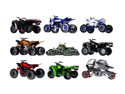 Modern beach buggy beach motorcycle mountain motorcycle off-road vehicle model