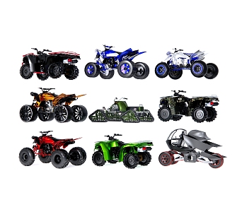 Modern beach buggy beach motorcycle mountain motorcycle off-road vehicle 3d model