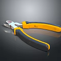 Pipe pliers vise bench vise wrench tool hardware tool processing tool furniture 3d model