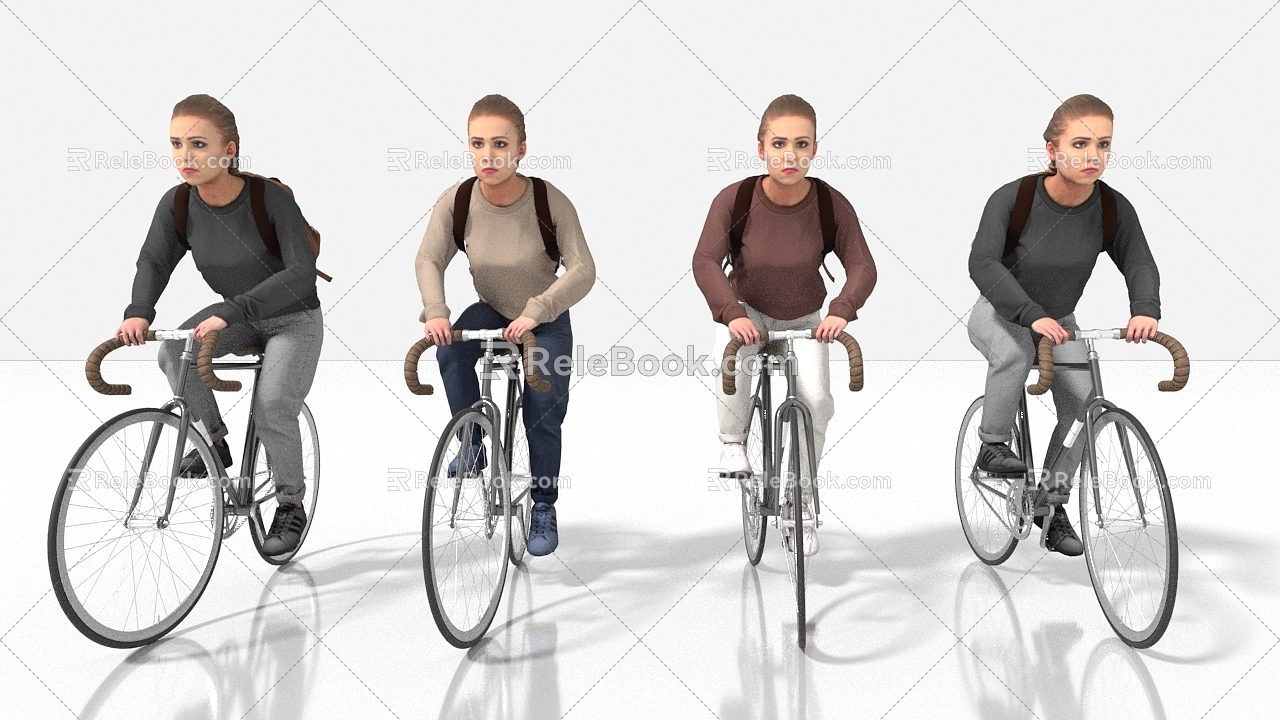 sports cycling cycling 3d model