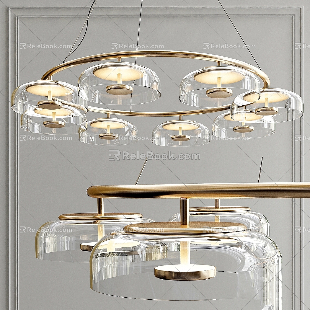 Modern chandelier Blossi Nuura chandelier model