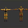Sci-Fi Armor Alien Armor Sci-Fi Armor High-Tech Armor Futuristic Armor Alien Warrior Armor 3d model