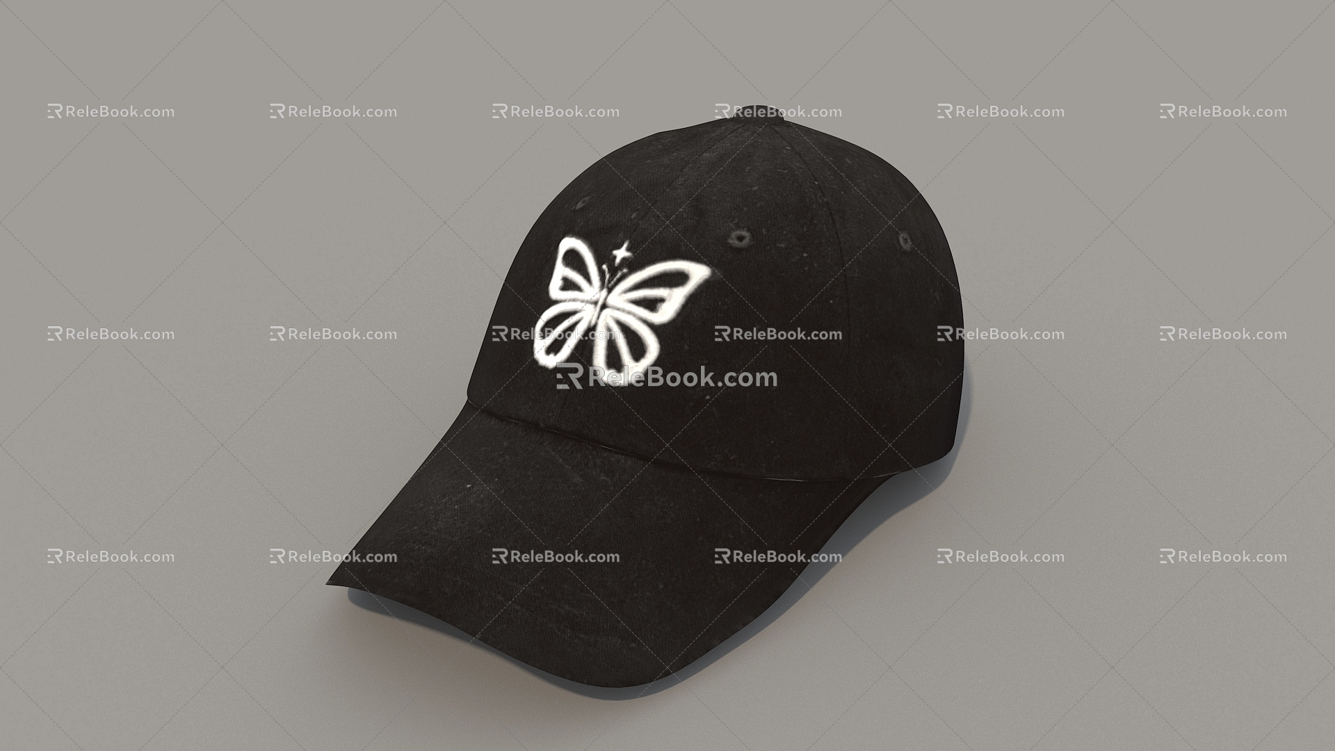 Hat baseball cap tide cap casual cap cap realistic high precision video grade 3d model