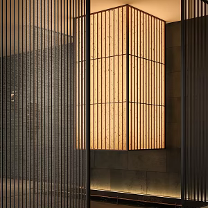 New Chinese atmosphere lamp 3d model