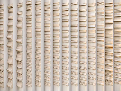 Elegant Gypsum Moldings With Various Decorative Patterns For Interior Architectural Decoration 3d model