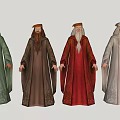 Characters 3d model