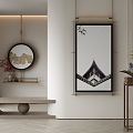 New Chinese Decorative Painting 3d model