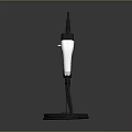 Portable Electric Car Charger With Digital Display And White Connector Charging Cable