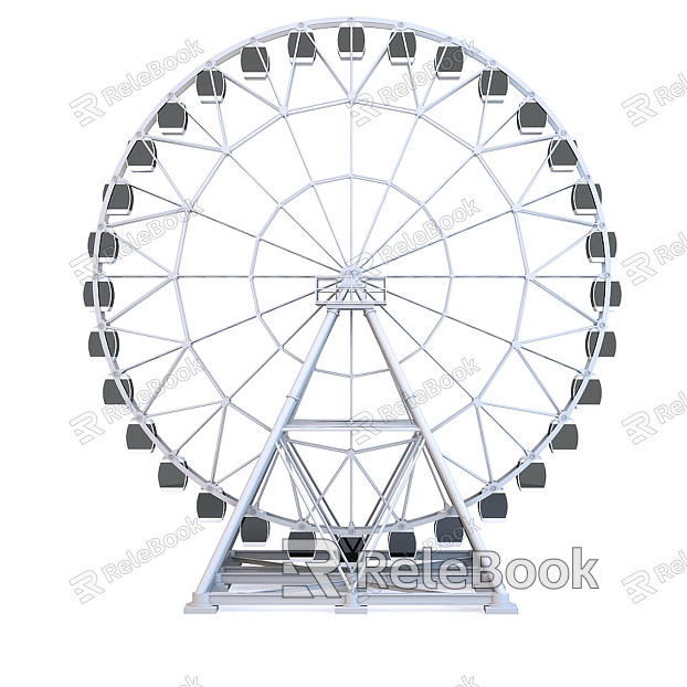 Ferris Wheel Outdoor Equipment Ferris Wheel Amusement Park model