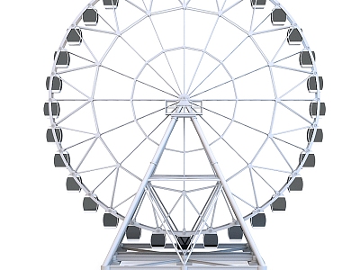 Ferris Wheel Outdoor Equipment Ferris Wheel Amusement Park model