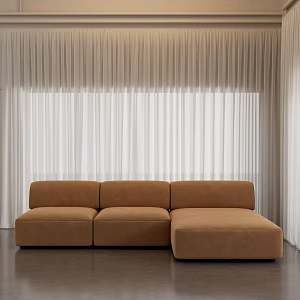 Modern multi-person sofa imperial concubine 3d model