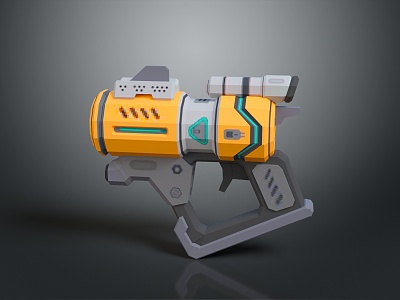 Sci-fi Pistol Sci-fi Firearms Next Generation Firearms Sci-fi Game Gun Games Firearms Game Gun 3d model