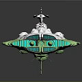 Modern fighter sci-fighter sci-fighter space fighter 3d model