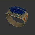 Modern Ring Beetle Beetle Beetle Ring 3d model