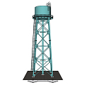 Modern Industrial LOFT Equipment Storage Tank 3d model