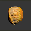 Partially Peeled Orange with Orange Flesh and White Pith on Dark Smooth Surface with Reflection