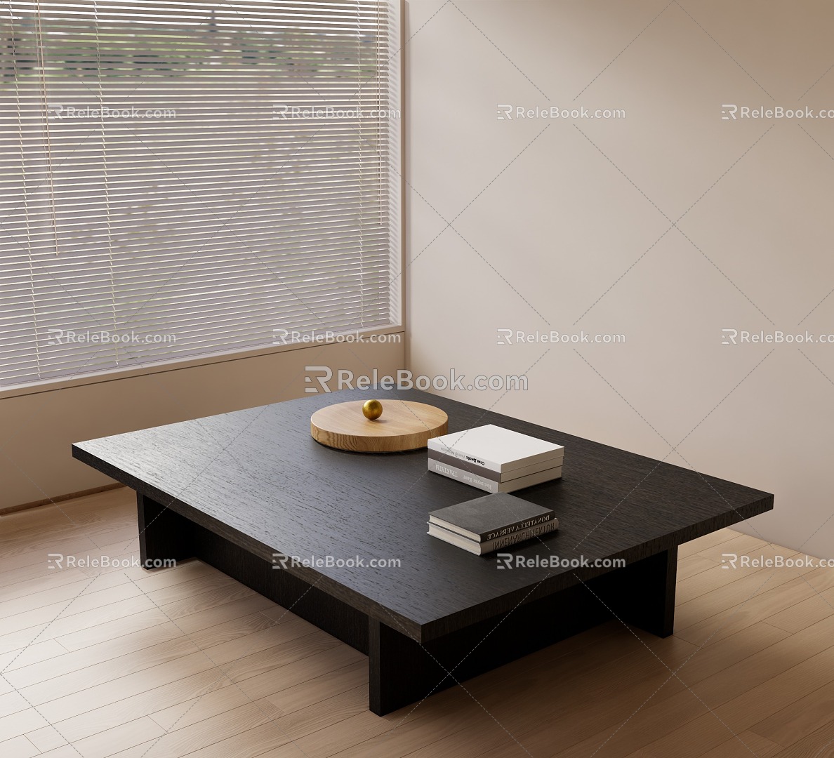 Modern coffee table 3d model