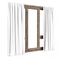 Curtains 3d model